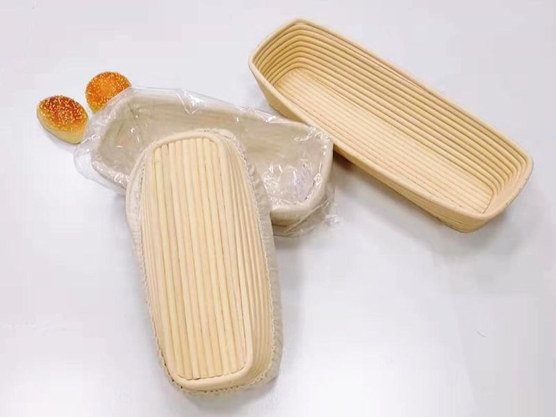 आयताकार प्रूफिंग टोकरी