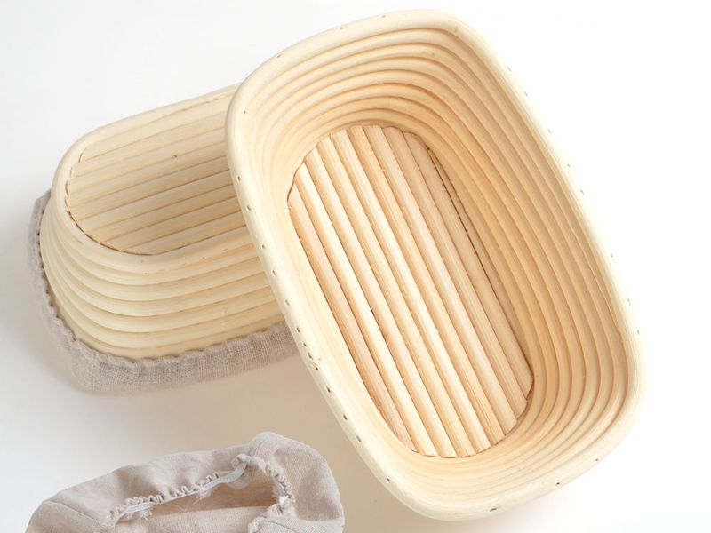 बड़ी प्रूफिंग टोकरी