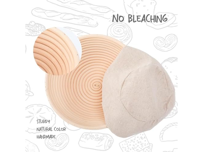 उच्च गुणवत्ता वाली रोटी प्रूफिंग टोकरी लाइनर पैटर्न कारीगर रोटी अपना सर्वश्रेष्ठ सॉरडो बनाएं