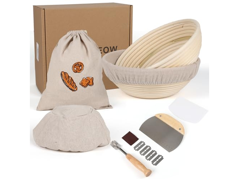 बड़ा अंडाकार रोटी प्रूफिंग टोकरी चावल का आटा अस्थायी बैनेटन बिक्री के लिए फ्लोरिंग बगेट