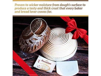 लोफ रोटी प्रूफिंग टोकरी आटा पेपर बॉस फूड52 14 इंच सफाई घर का बना उपयोग