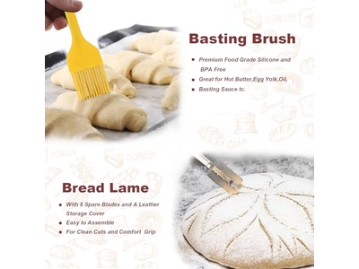 प्राकृतिक रतन टोकरियाँ रोटी बेकिंग खाद्य सुरक्षा अंडाकार प्रूफ टोकरी