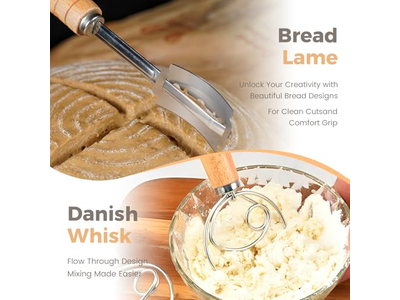 प्रूफिंग बास्केट प्रूफर बैनेटन बेनेटन किण्वन बनाने किट कवर के साथ