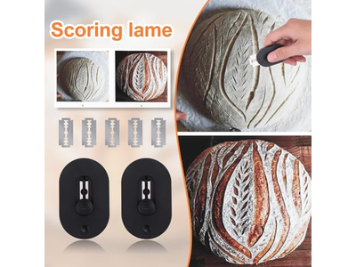 प्रूफिंग बास्केट प्लास्टिक रतन ब्रेड सेट स्टार्टर कंटेनर किण्वन नीला