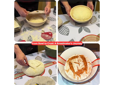 2 गोल और अंडाकार 3पीस ब्रेड रोटी प्रूफिंग टोकरी 5पीस हॉट सेल का प्रूफिंग बास्केट सेट