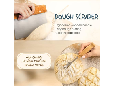 रतन रोटी टोकरियां रोटी प्रूफिंग बाउल बास्केट बेनेटन 23सेमी