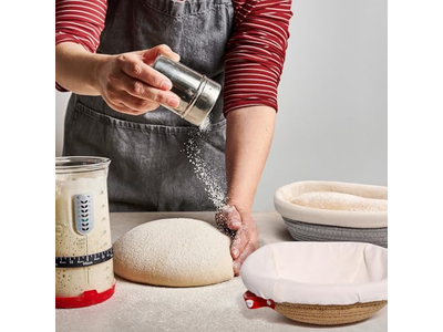 रतन रोटी टोकरियां रोटी प्रूफिंग टोकरी गोल बेकरी आपूर्ति