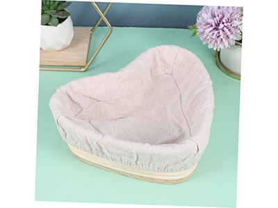 आयताकार रतन रोटी प्रूफिंग टोकरी आटा टोकरी संपीड़ित लकड़ी की रोटी प्रूफिंग टोकरियां