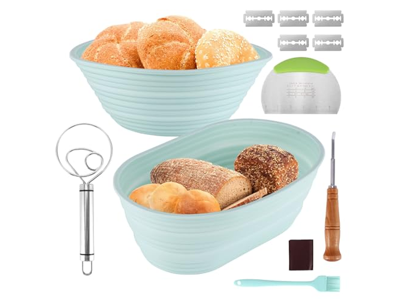 हैवी ड्यूटी ब्रेड बेकर लिनन कूश प्रूफिंग बास्केट 4 इंच के लिए