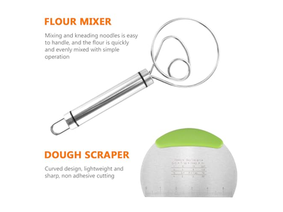 हैवी ड्यूटी ब्रेड बेकर लिनन कूश प्रूफिंग बास्केट 4 इंच के लिए