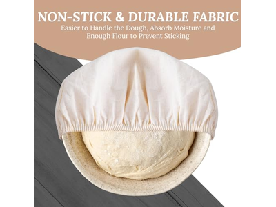 आटे के प्रूफिंग के लिए प्लास्टिक टोकरियाँ खमीर रोटी टोकरी बेकिंग