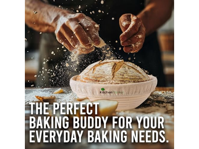 उठती हुई रोटी किण्वन टोकरी बेकरी और खाद्य कपड़ा लाइनर 12 इंच बेंत