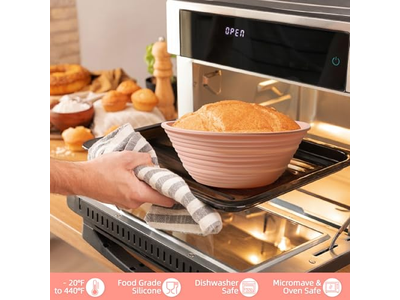 गोल अंडाकार किण्वन टोकरी वाइन रोटी पीपी बैनेटोन बैगेट केक निट